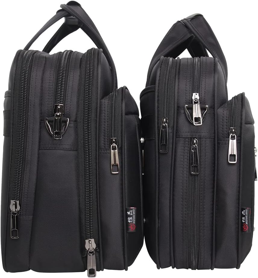 Herre Canvas Laptop- og Business Tote Bag | Luvikno