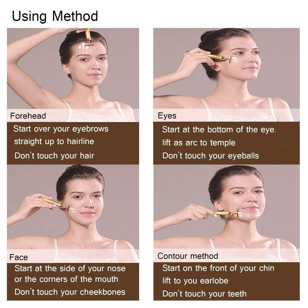 Facial T-Bar Gull Massager | Luvikno