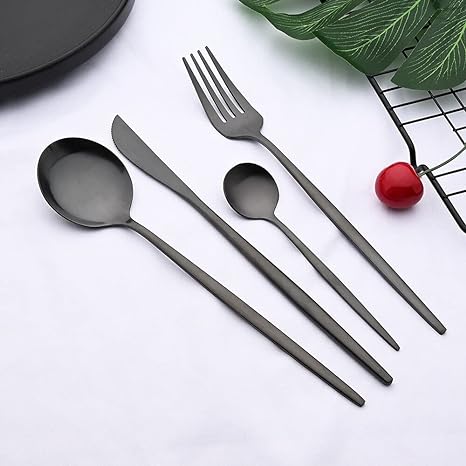 Luvikno | Luksus rustfritt stål bestikksett: Stilig borddekking for enhver anledning