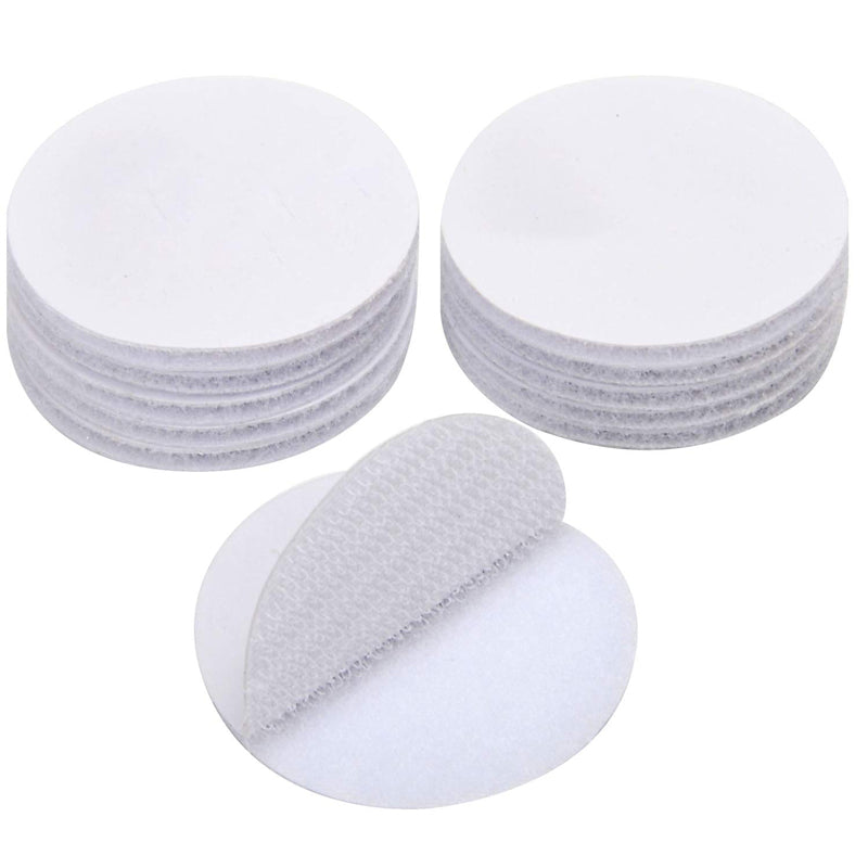 Dobbelt-sidig Hook Loop Dots Ikke-glidende Festing Klistremerke (5 Pairs / Set) | Luvikno