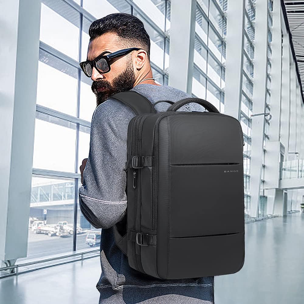 Utvidbar 26–45L Vanntett Reise Ryggsekk med Laptoplomme & Duffelbærer | Luvikno