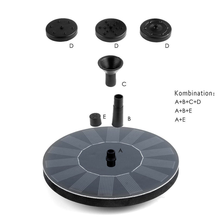 Solar Fountain Pump | Luvikno