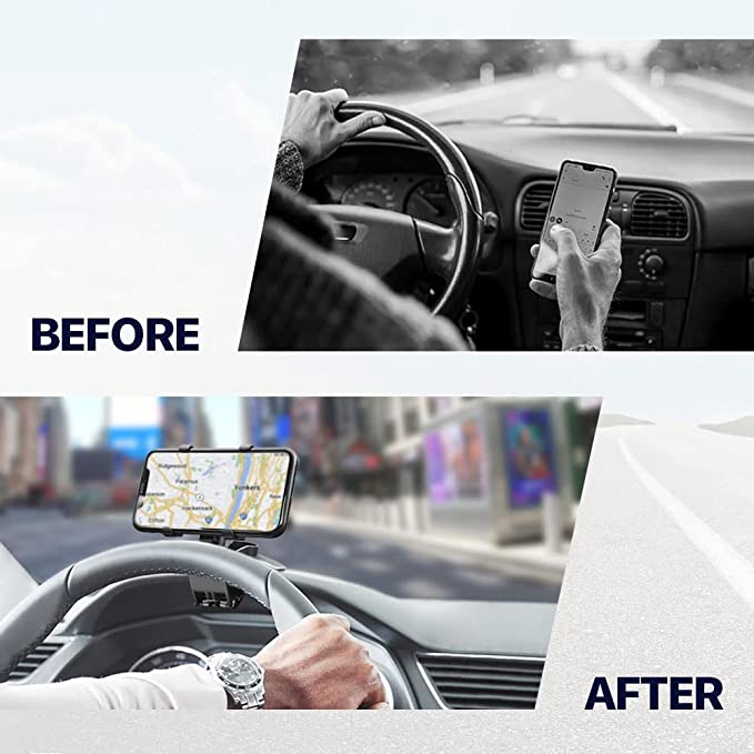 3 i 1 Justerbar Biltelefonholder | Luvikno