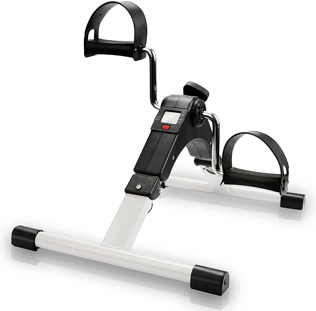 Mini-Home Trainer Fitness Bike Leg Trainer med LCD Display | Luvikno