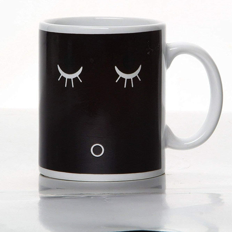 Morning Smiley Magic Varmefølsom Fargeforandrende Keramikk KaffeKopp | Luvikno