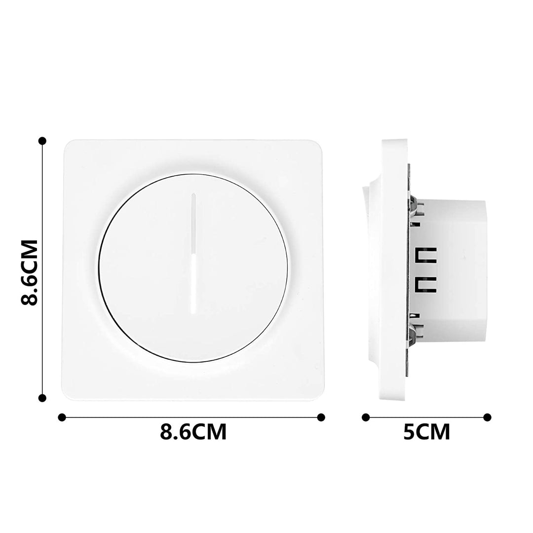 Smart Dimmer Dimmerbryter Berøring med Fjernkontroll | Luvikno