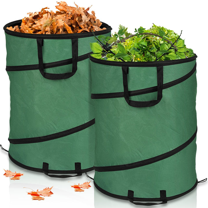 Gartensack Pop Up Hageavfallssekk 170L med Håndtak | Luvikno