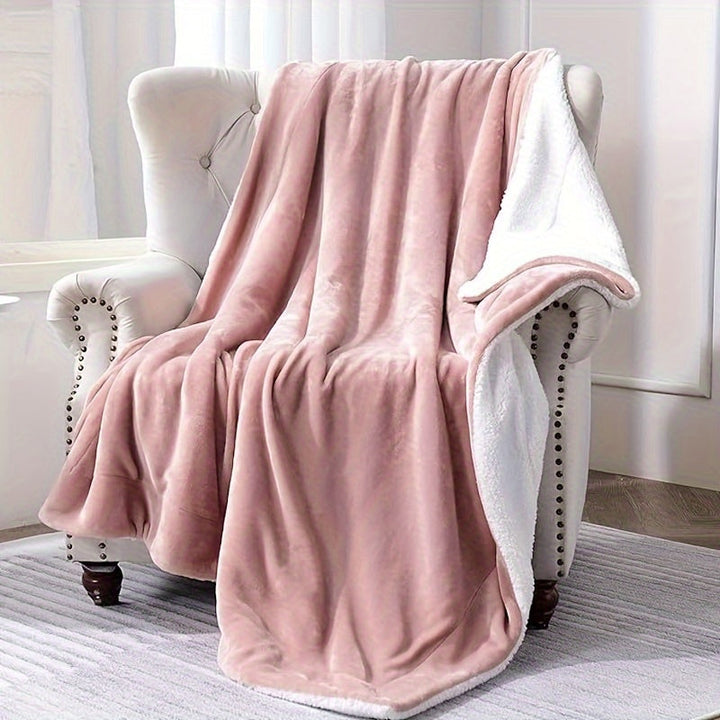 Luvikno | Chic Sherpa Fleece Teppet for Optimal Komfort