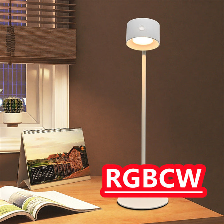 Berøringsfølsom LED bordlampe med magnetisk base. | Luvikno