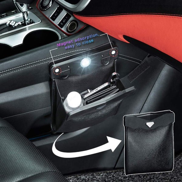 Luvikno | LuxeBin - Innovative søppelbøtte - Hold bilen din ren!