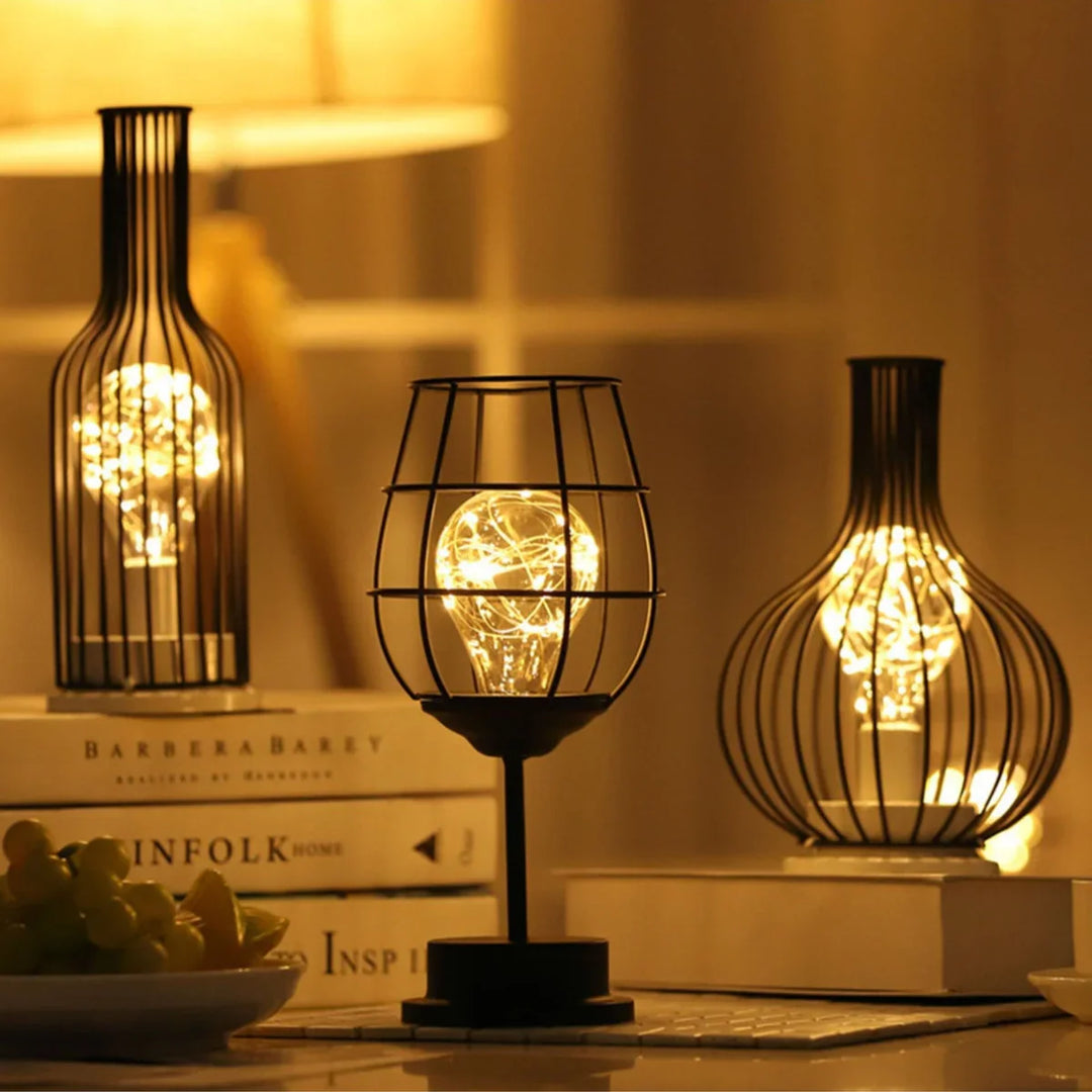 Luksus justerbar bordlampe - EleganceGlow | Luvikno