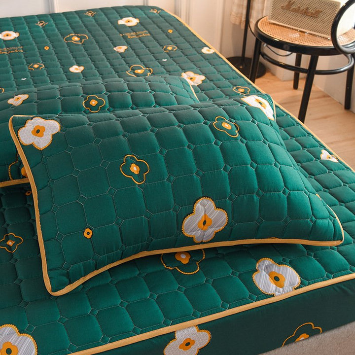 Luvikno | CushioGuard Silk Madrassbeskytter | Pustende og luksuriøs beskyttelse for madrassen din