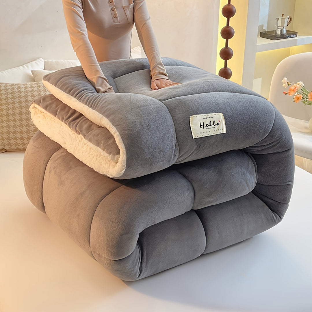 Luvikno | Stilig Hytte Sherpa Fleece Duvet – Ultimat Komfort & Varme