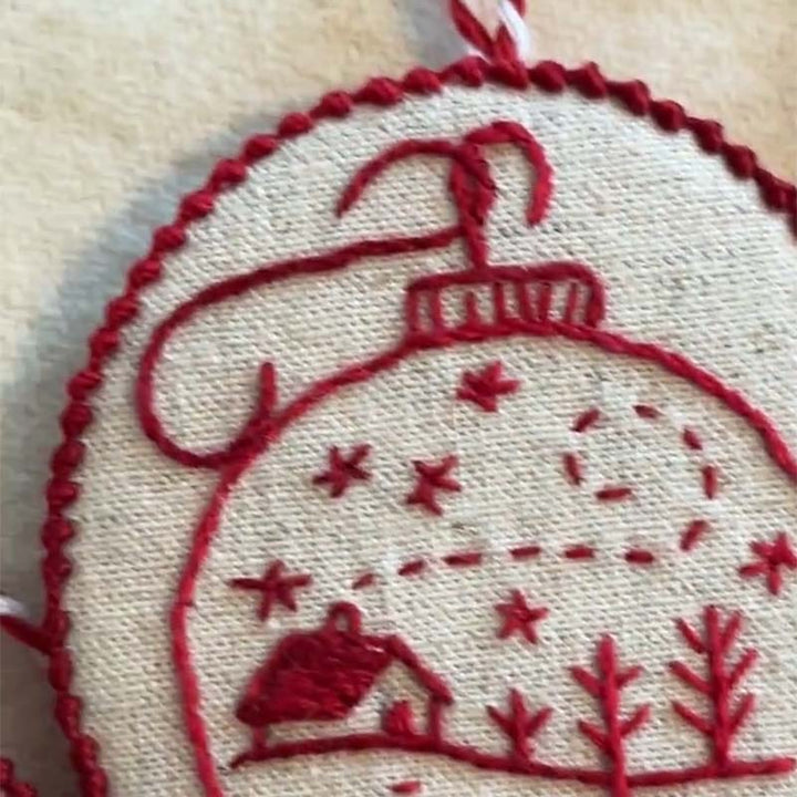 CraftJoy – Vakre håndlagde julekuledekorasjoner med enkle hobbysett Luvikno