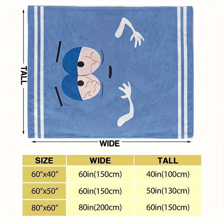 AnimeThrow – Reversibel Flanellteppe for Hver Sesong Luvikno