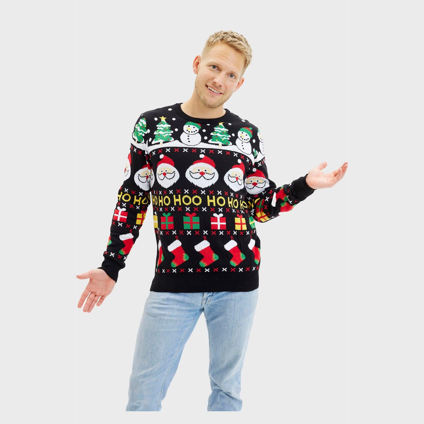 Luvik | Iloinen joulupaita - Miesten