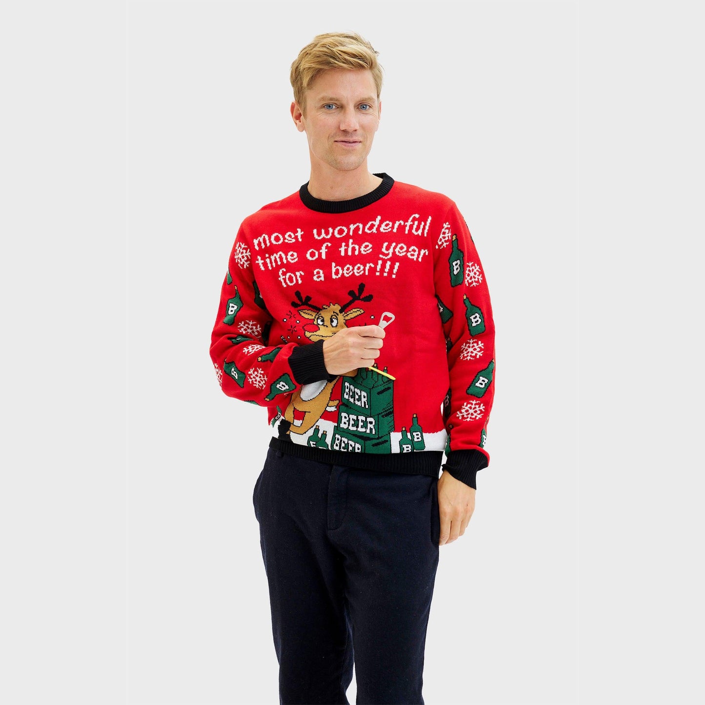 Luvik | Most Wonderful Time Punainen - Miehet