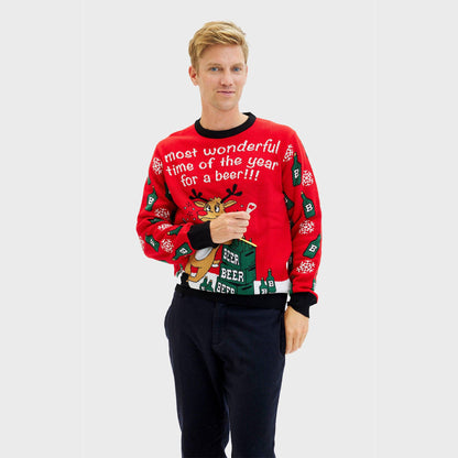 Luvik | Most Wonderful Time Punainen - Miehet