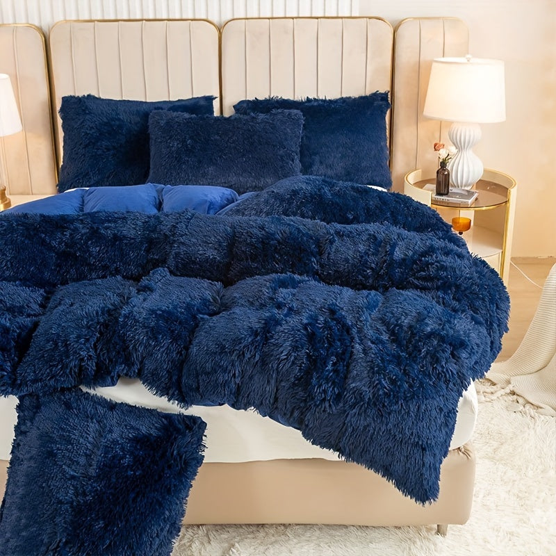 Luvikno | Ultra Soft Plush Duvet Cover Set with Zipper - Luksus & Komfort