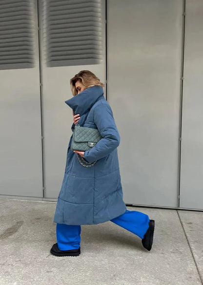 Luvik | Ylihkokokoinen pystykaulustakki