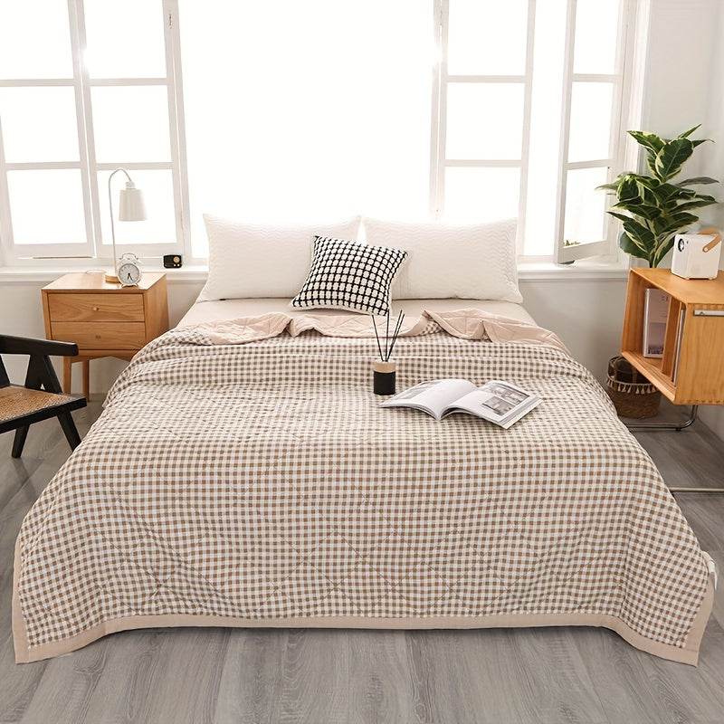 Luvikno | Elegant Preppy Rutete Sommeteppe for Kule Netter