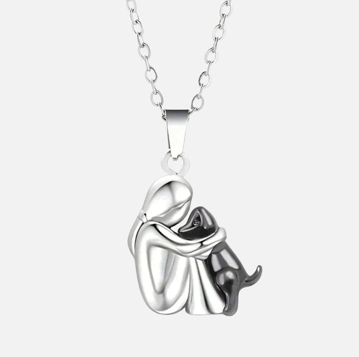 Luvikno | PawHeart Necklace – Jewelry for dog lovers with paw prints