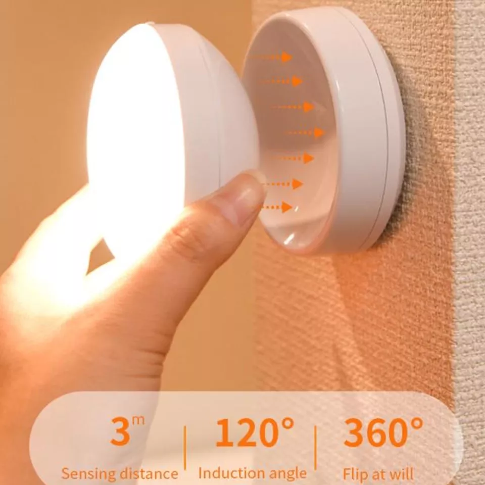 LED Bevegelsessensorlampe for Innendørs Bruk Luvikno