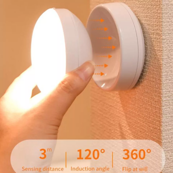 LED Bevegelsessensorlampe for Innendørs Bruk Luvikno