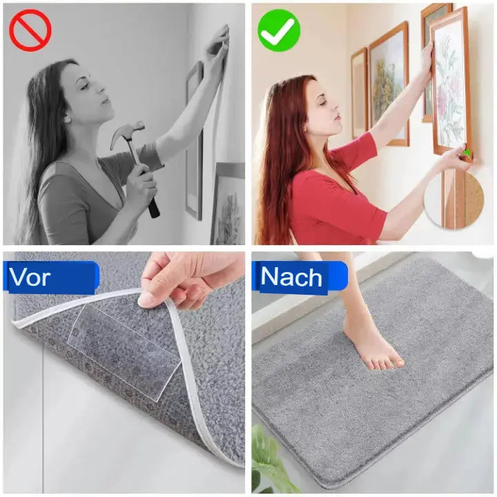 Luvikno | GripForce Tape — Usynlig hold som holder hjemmet ditt organisert og rent uten stress!