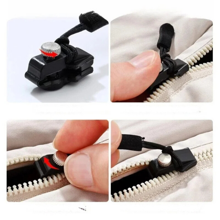 ZipperFix Pro Kit — Bekjemper defekte glidelåser umiddelbart og redder favorittgjenstander! (10 deler) | Luvikno