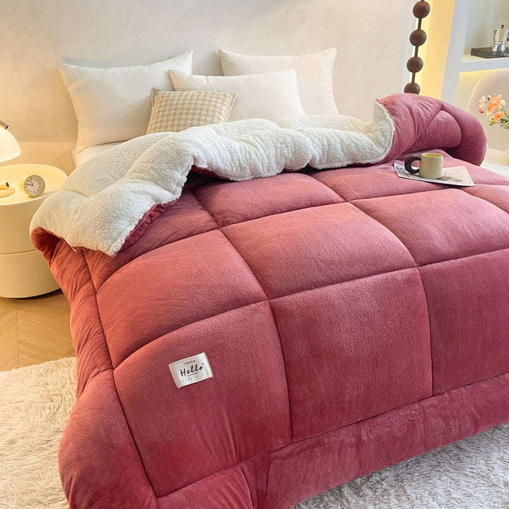 Luvikno | Stilig Hytte Sherpa Fleece Duvet – Ultimat Komfort & Varme