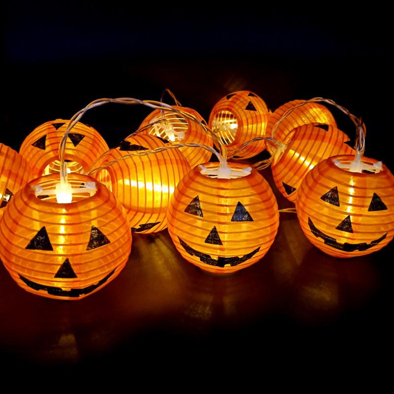 Luvikno | PumpkinBlaze Lyskjeder — Forvandle Halloween-kvelden din til et magisk hav av lys som fanger alles blikk!