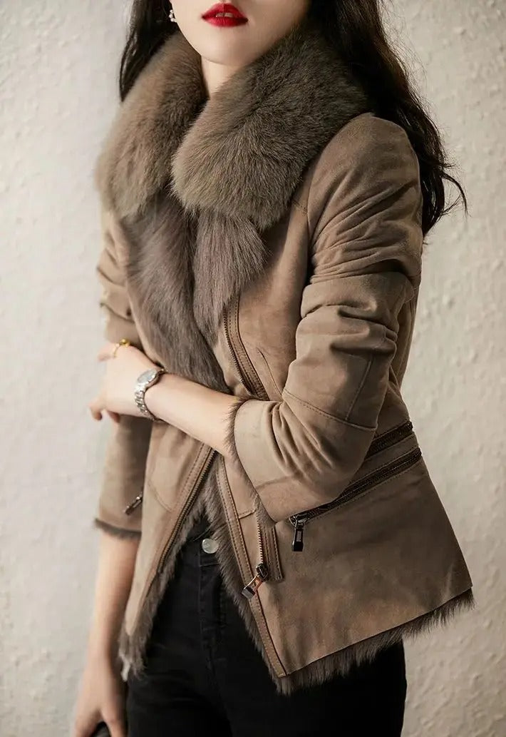 Luvik | Vinterjakke med stilfull krage til vinteren