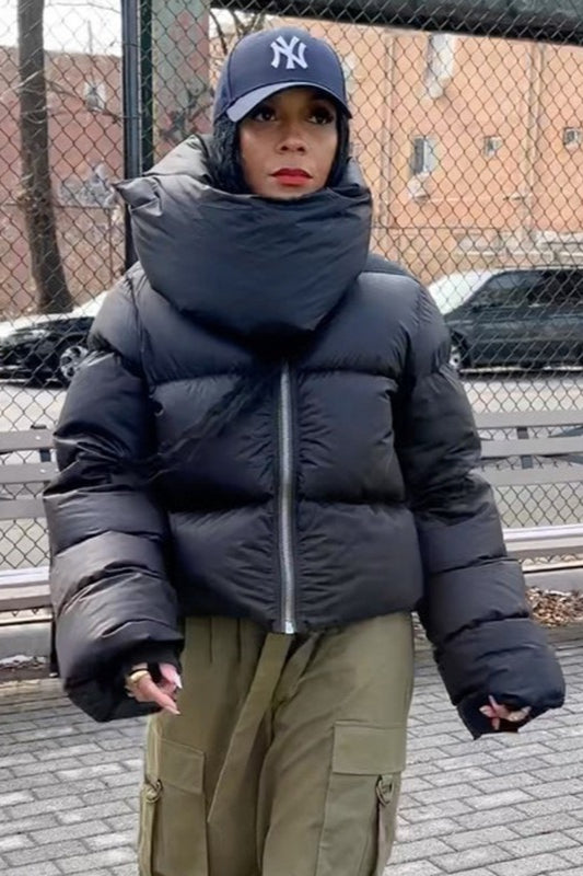 Luvik | Snapshot Halslenke Puffer-jakke