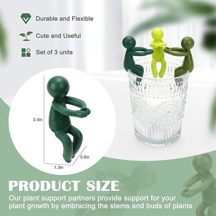 Luvikno | PlantPal | Solid støtte for plantene dine - 6 Stykker
