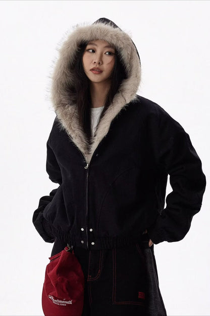 Luvik | Fit Eristehittu Puffer-takki