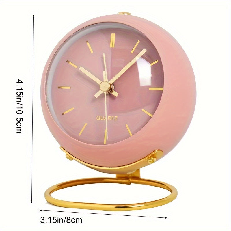 TimelessBell – Retro Analog Vekkerklok med Stillegående Bevegelse | Luvikno