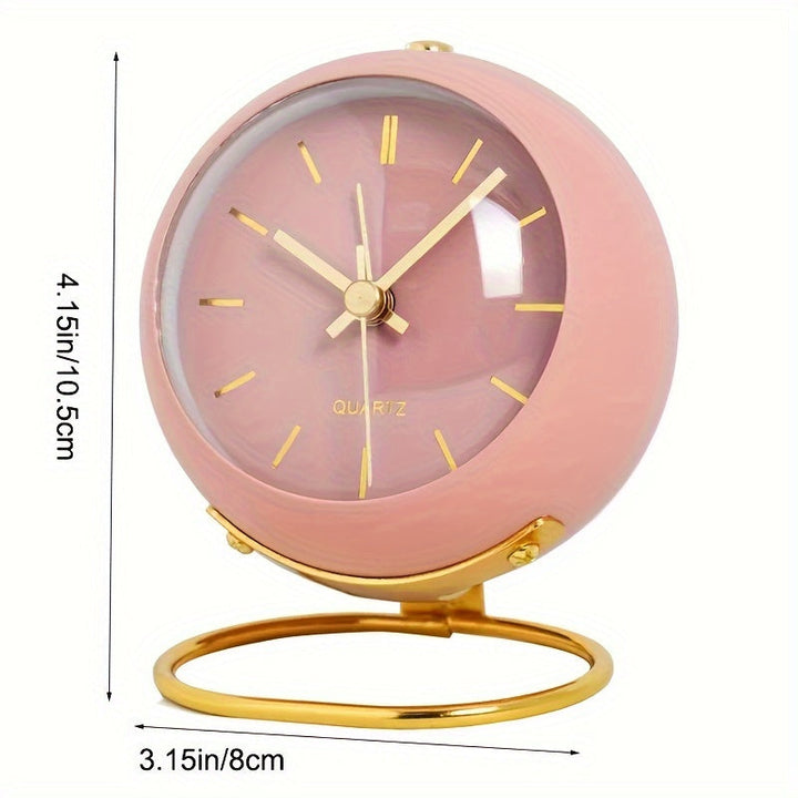 TimelessBell – Retro Analog Vekkerklok med Stillegående Bevegelse | Luvikno
