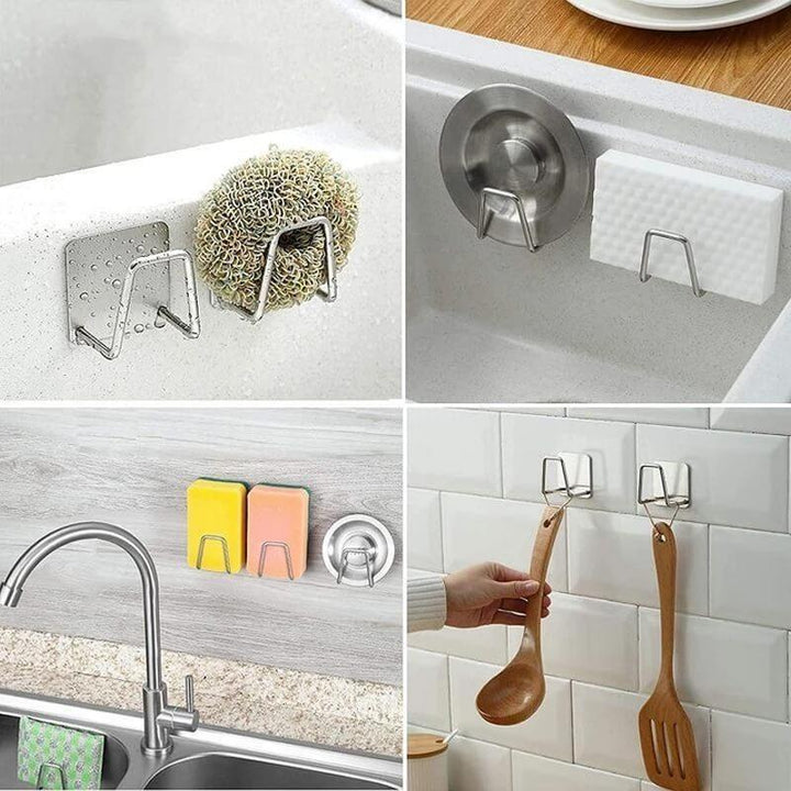 Sponge Holder Sink Caddy for Kitchen Accessories | Luvikno