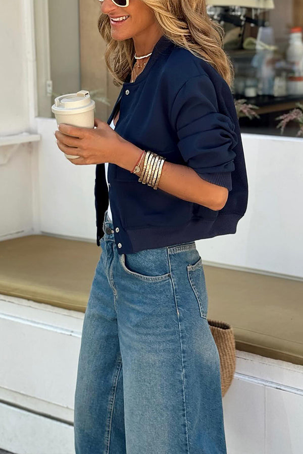 Luvik | Kaula Pitkähiha Lyhyt Baseballtakki