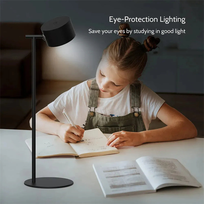 Berøringsfølsom LED bordlampe med magnetisk base. | Luvikno