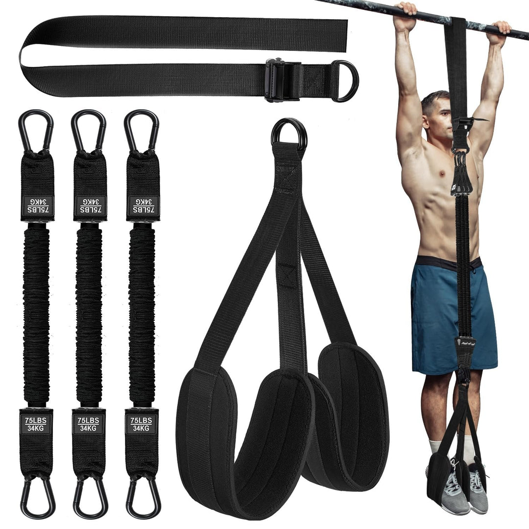 Pull-up assistanseband med dobbelt fot system | Luvikno