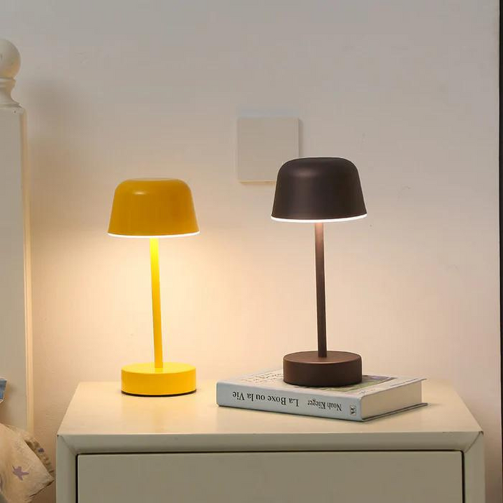 Luvikno | Elegant Justerbar Bordlampe med 3 Lysfarger