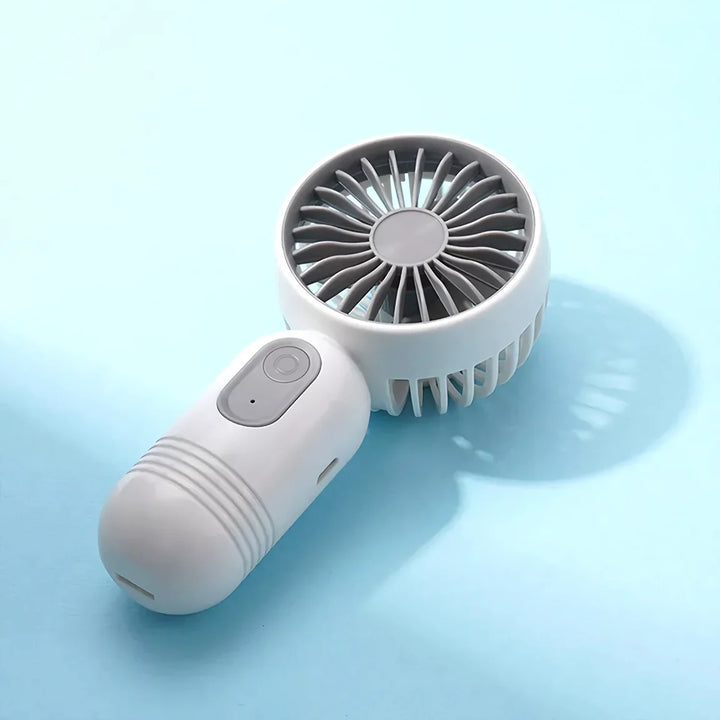 USB Oppladbar Mini Bærbar Vifte Med 3 Hastigheter | Luvikno
