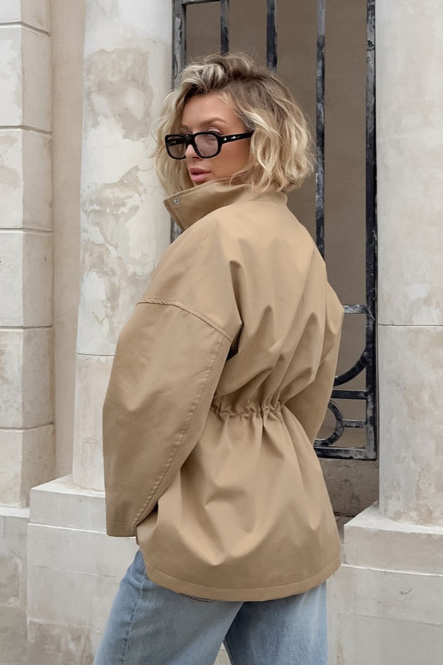 Luvik | Koroitert trench-coat