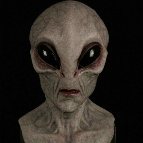Alien-Mask | Realistiske Halloween Kostyme Tilbehør | Luvikno