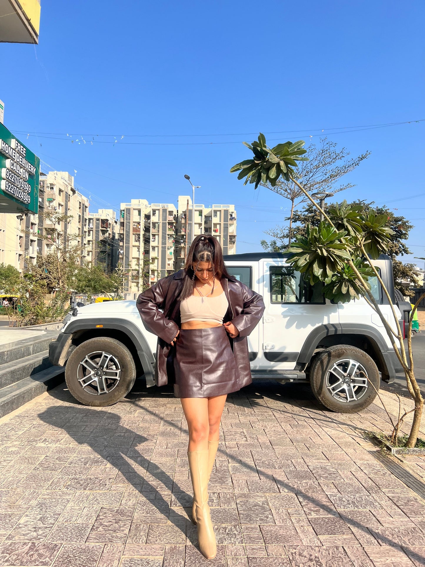 Luvik | pidempi takki & lyhyt hame köysisarja