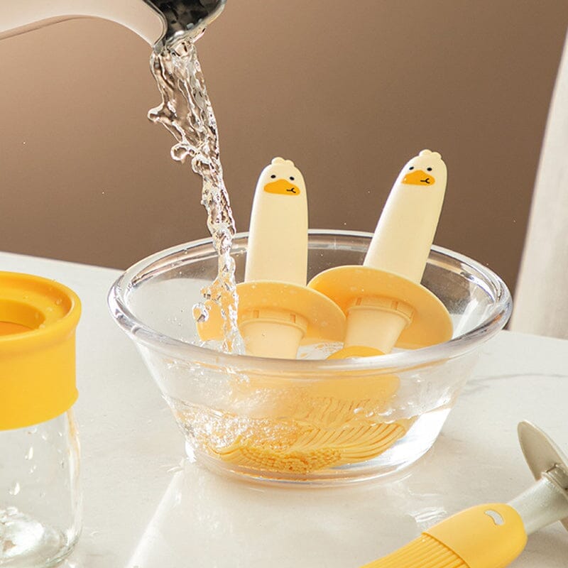 Oljedispenser med pensel for BBQ | Luvikno
