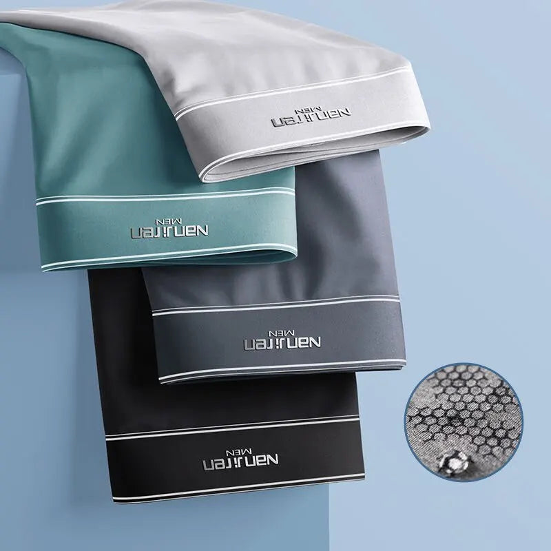 CoolSilk 4-delte is-silke-bokser med grafen-teknologi | Luvikno