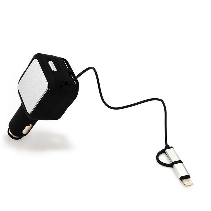 Ciaovie biladapter Multi med uttrekkbar ladekabel | luvikno